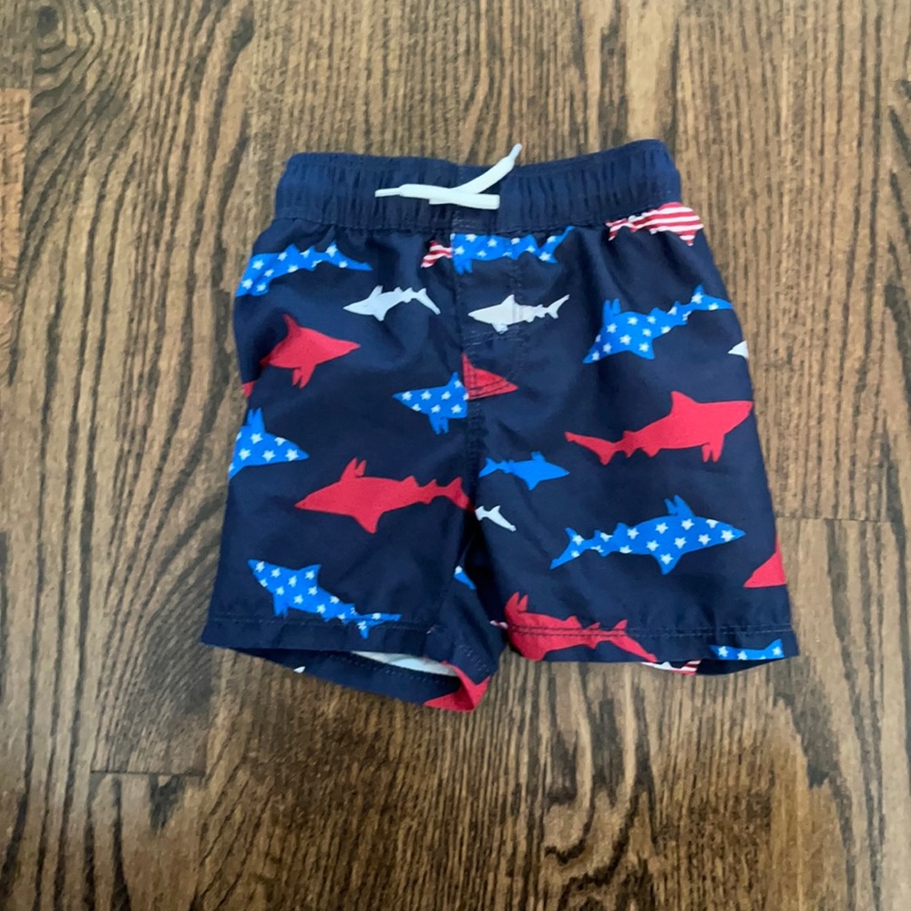 Patriotic Swim Trunks